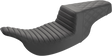 SADDLEMEN Step-Up Seat - Front Tuck-n-Roll/Rear Lattice Stitch - Black 897-07-176