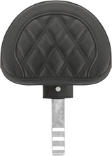SADDLEMEN RoadSofa* Backrest - Driver - Lattice Stitch - FL '99-'23 11567RLS