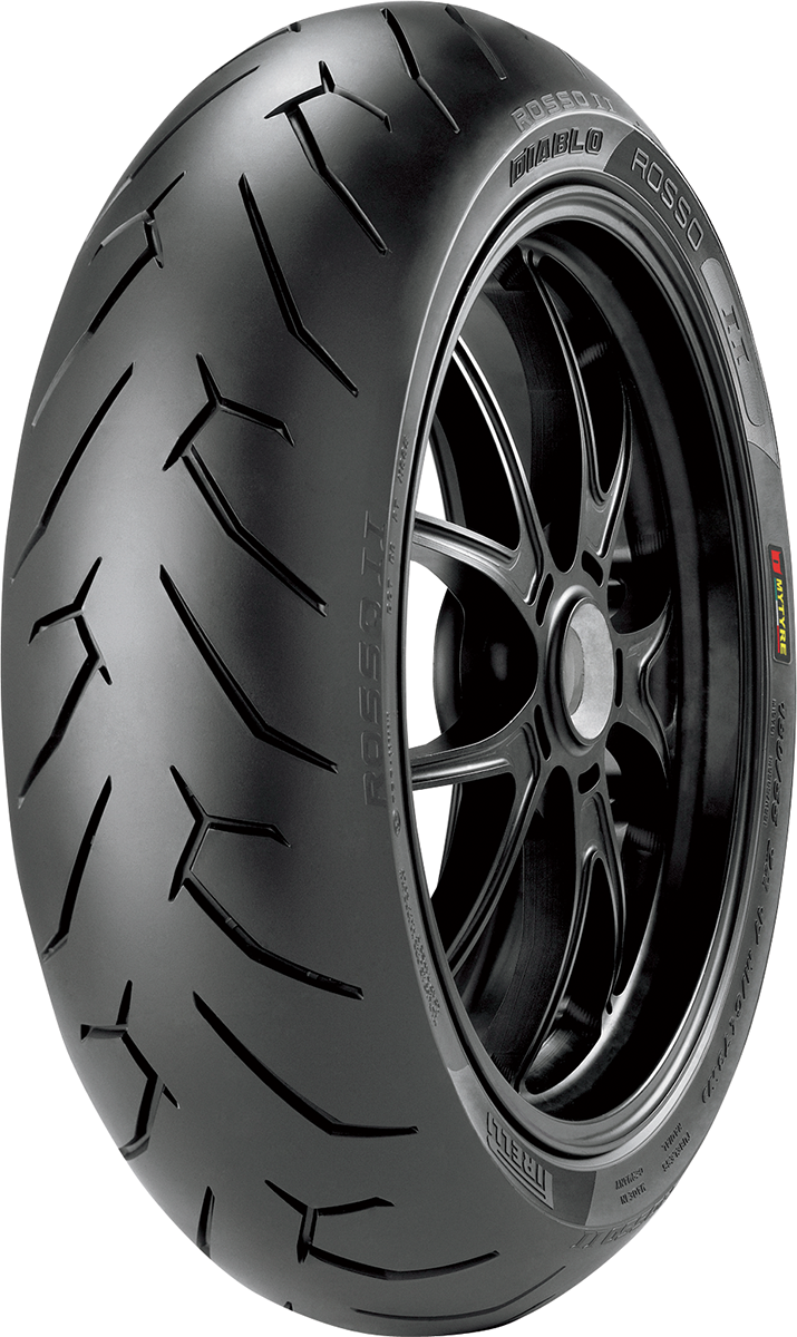 PIRELLI Tire - Diablo Rosso* II - Rear - 160/60ZR17 - (69W) 2070200