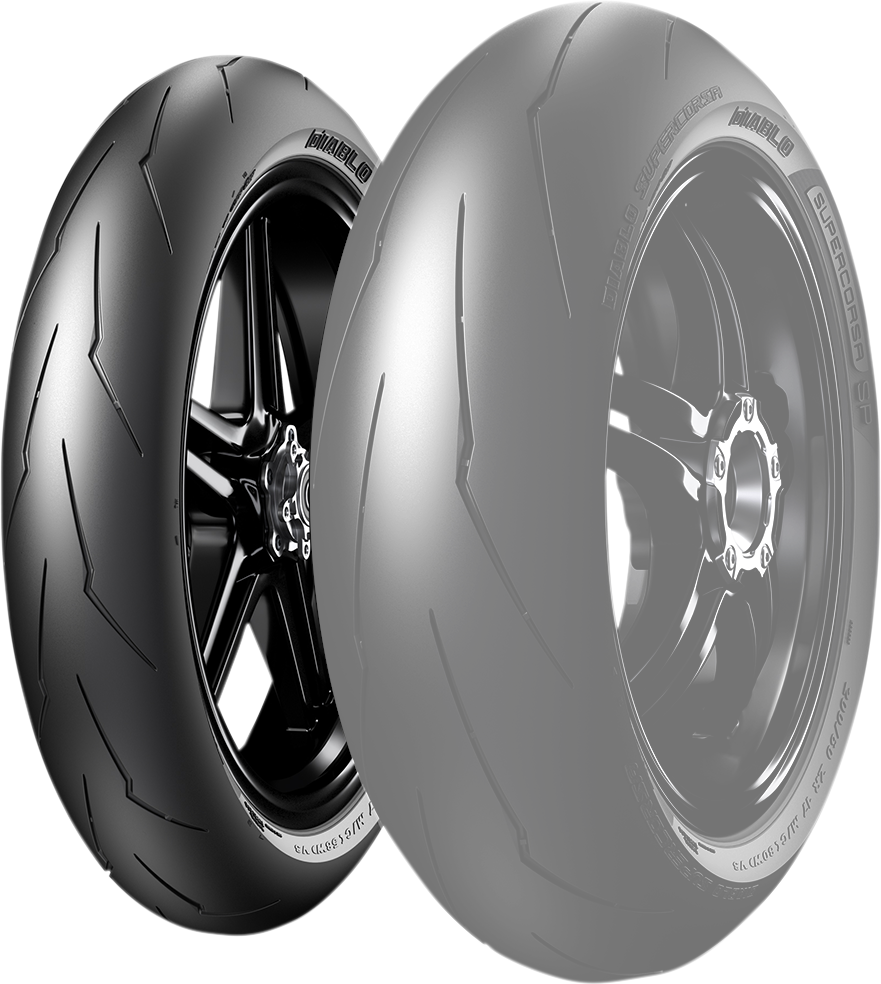 PIRELLI Tire - Diablo™ Supercorsa SP V3 - Front - 120/70ZR17 - (58W) 2812600