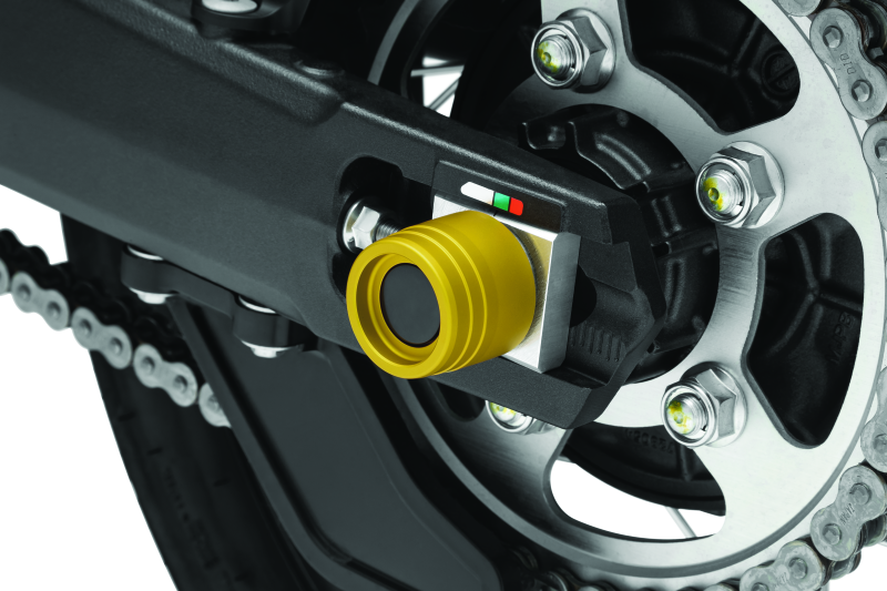 Kuryakyn Rear Axle Slide CRF1000L/Adventure Gold - Cycle City Outdoors