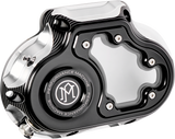 PERFORMANCE MACHINE (PM) Transmission Cover - Contrast Cut* - Hydraulic - Touring 0177-2080M-BM