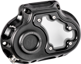 PERFORMANCE MACHINE (PM) Transmission Cover - Black Ops* - Hydraulic - Touring 0177-2080M-SMB