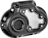 PERFORMANCE MACHINE (PM) Transmission Cover - Black Ops* - M8 Softail 0177-2081M-SMB