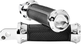 PERFORMANCE MACHINE (PM) Over Drive Footpeg - M8 - Passenger - Chrome 0035-1245M-CH