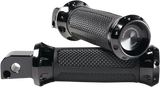 PERFORMANCE MACHINE (PM) Over Drive Footpeg - M8 - Passenger - Black 0035-1245M-B