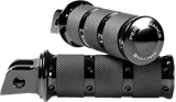 PERFORMANCE MACHINE (PM) Footpegs - Black - XLS - M8 0035-1247M-B