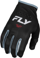 Lite Gloves Black/White/Red Xl - Cycle City Outdoors