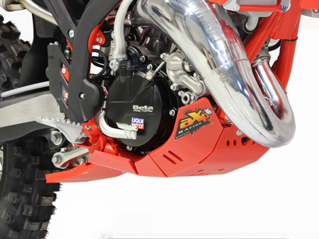 Axp Racing AX1686 Xtrem Skid Plate - Red - Beta - RR X-Pro/Enduro RR '23-'27 | Adventure/Off-Road