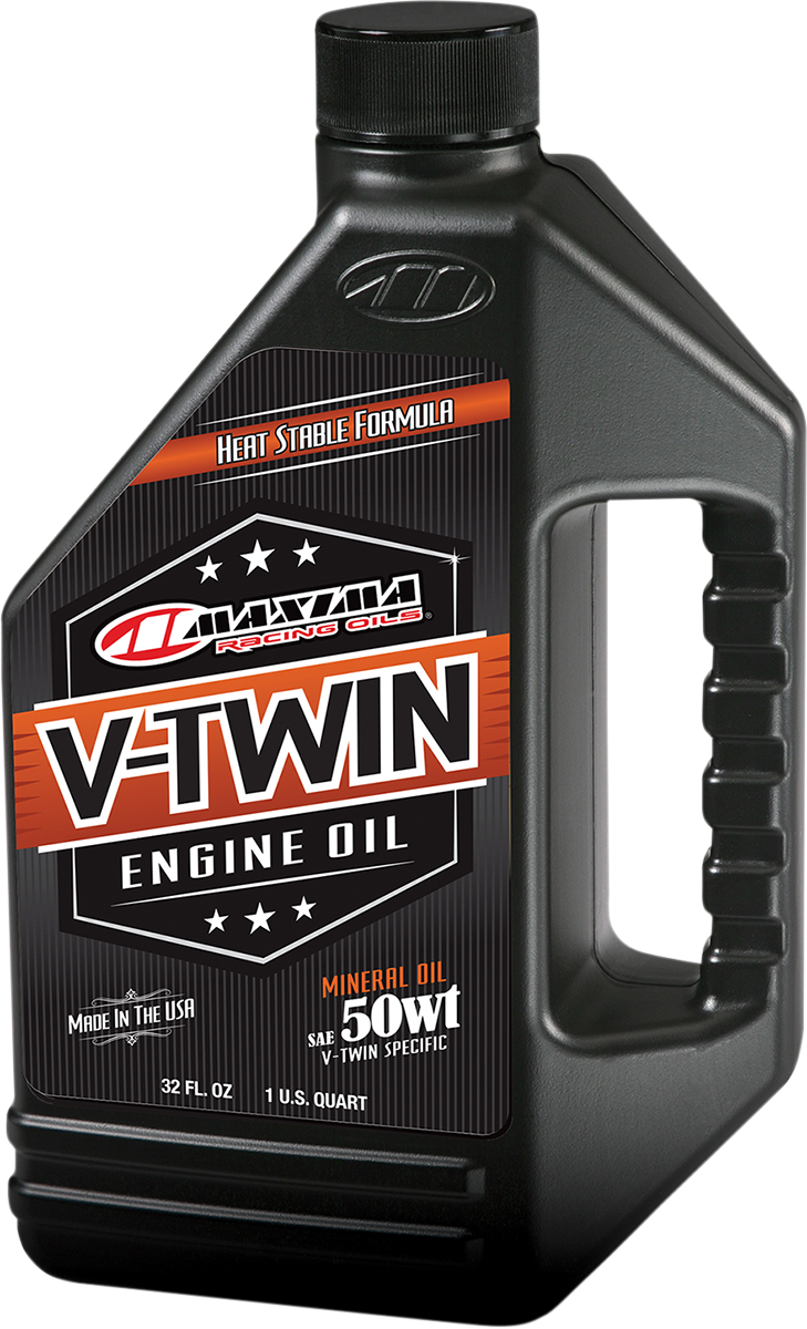 MAXIMA RACING OIL V-Twin Oil - 50wt - 1 U.S. quart 30-07901