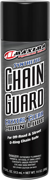MAXIMA RACING OIL Synthetic Chain Guard Lube - 14 oz. net wt. - Aerosol 77920