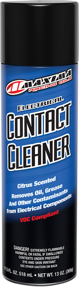 MAXIMA RACING OIL Citrus Scented Contact Cleaner - 13 oz. net wt. - Aerosol 72920