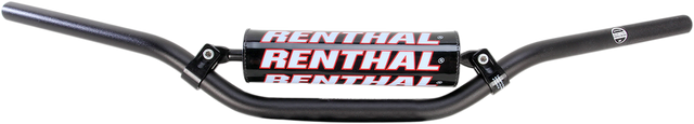 RENTHAL Handlebar - Street Fighter - Black 789-02-BK-03-219 - Cycle City Outdoors