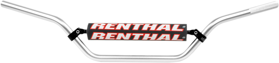 RENTHAL Handlebar - 7/8" - 838 - Vintage High - Silver 838-01-SI-05-185 - Cycle City Outdoors