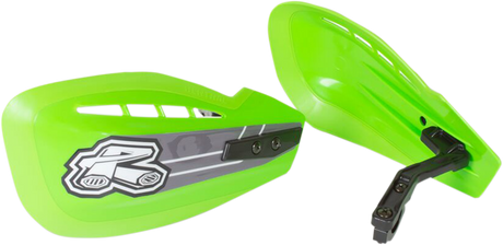 RENTHAL Handguards - Moto - Green HG-100-GN - Cycle City Outdoors