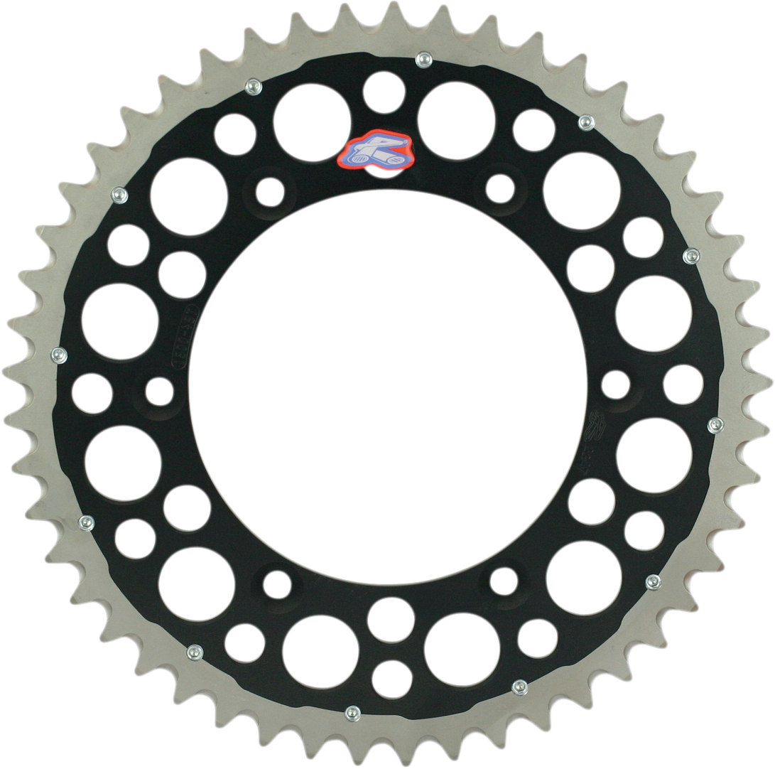 RENTHAL Twinring* Rear Sprocket - 49 Tooth - Black 1540-520-49GPBK - Cycle City Outdoors