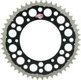 RENTHAL Twinring* Rear Sprocket - 50 Tooth - Black - Honda 1540-520-50GPBK