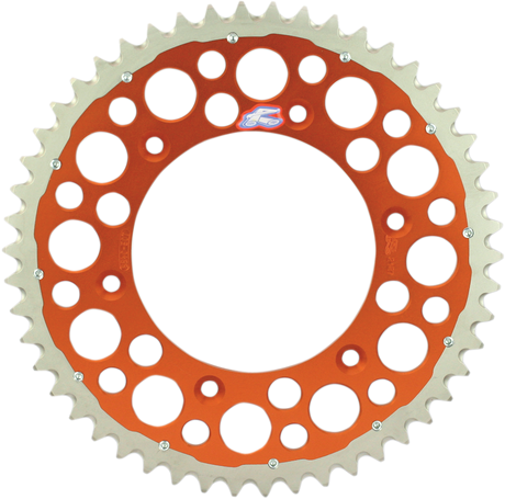RENTHAL Twinring* Rear Sprocket - 50 Tooth - Orange 2240-520-50GPOR - Cycle City Outdoors