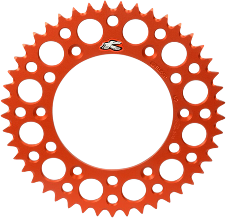 RENTHAL Twinring* Rear Sprocket - 52 Tooth - Orange 2240-520-52GPOR - Cycle City Outdoors