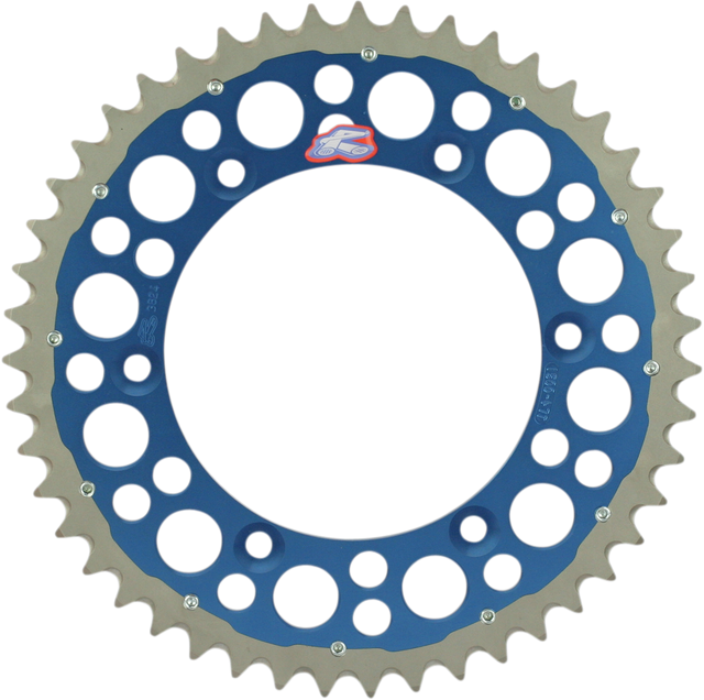 RENTHAL Twinring* Rear Sprocket - 50 Tooth - Blue 2240-520-50GPBU - Cycle City Outdoors