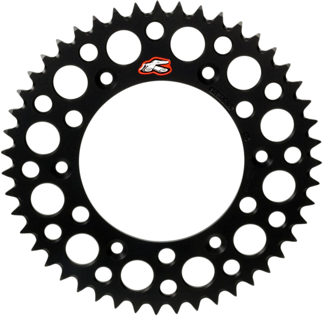 RENTHAL Twinring* Rear Sprocket - 48 Tooth - Black 1500-520-48GPBK - Cycle City Outdoors