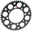 RENTHAL Rear Sprocket - Aluminum - 50 Tooth - Black - Yamaha 150U-520-50GBBK