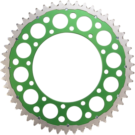 RENTHAL Twinring* Rear Sprocket - 50 Tooth - Green 1120-520-50GPGN - Cycle City Outdoors