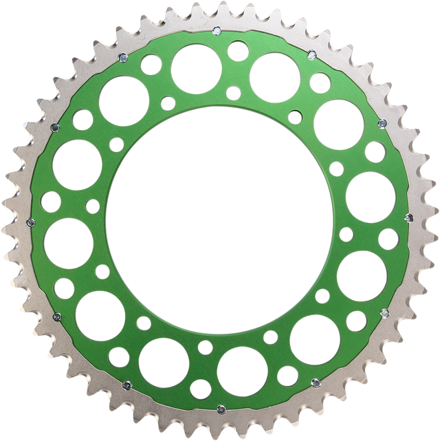 RENTHAL Twinring* Rear Sprocket - 50 Tooth - Green 1120-520-50GPGN - Cycle City Outdoors