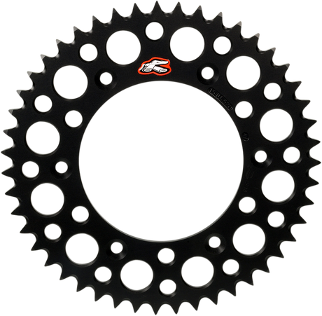 RENTHAL Sprocket - Honda - Black - 48 Tooth 154U-520-48GRBK - Cycle City Outdoors