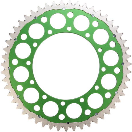 RENTHAL Twinring* Rear Sprocket - 51 Tooth - Green 1120-520-51GPGN - Cycle City Outdoors