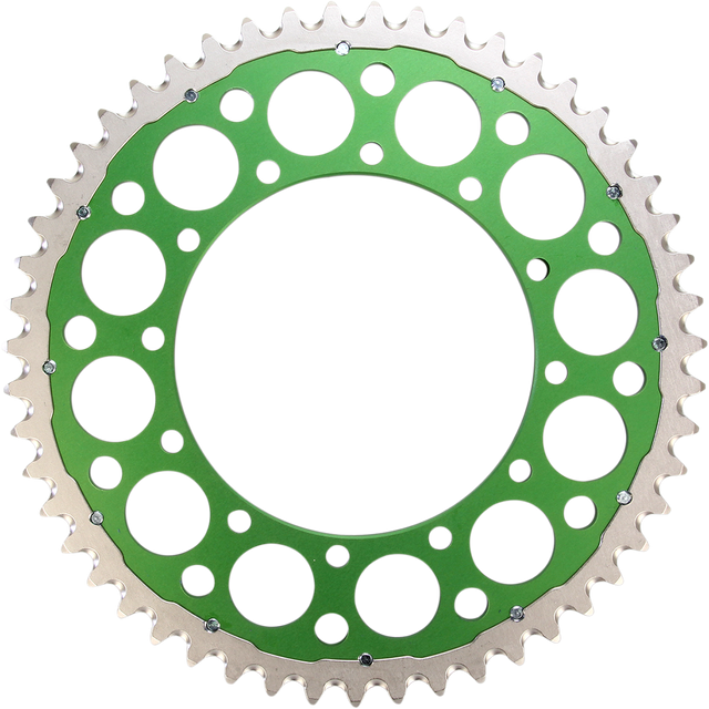 RENTHAL Twinring* Rear Sprocket - 51 Tooth - Green 1120-520-51GPGN - Cycle City Outdoors