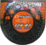 RENTHAL Rear Sprocket - Aluminum - 52 Tooth - Black 224U-520-52GPBK