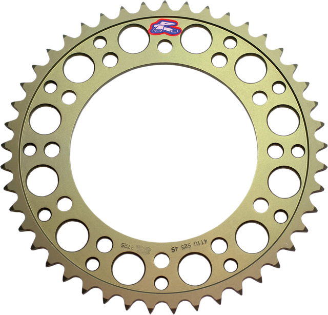 RENTHAL Rear Sprocket - Aluminum - 40 Tooth - Kawasaki/Suzuki/Triumph 184U-520-40P-HA