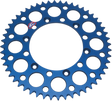 RENTHAL Rear Sprocket - Aluminum - 49 Tooth - Blue - Yamaha 150U-520-49GBBU