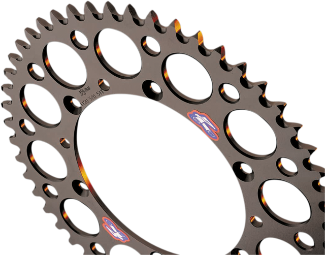 RENTHAL Sprocket - Honda - Black - 53 Tooth 154U-520-53GRBK - Cycle City Outdoors