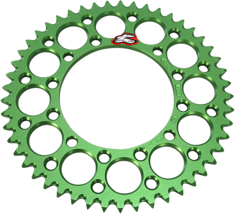 RENTHAL Sprocket - Kawasaki - Green - 49 Tooth 191U-420-49GEGN - Cycle City Outdoors
