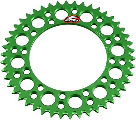 RENTHAL Sprocket - Kawasaki - Green - 46 Tooth 408U-420-46GEGN - Cycle City Outdoors