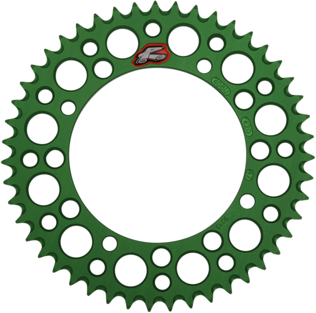 RENTHAL Sprocket - Kawasaki - Green - 47 Tooth 408U-420-47GEGN - Cycle City Outdoors