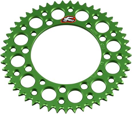 RENTHAL Sprocket - Kawasaki - Green - 49 Tooth 408U-420-49GEGN - Cycle City Outdoors
