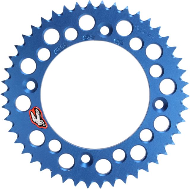 RENTHAL Sprocket - Blue - 46 Tooth 441U-428-46GPBU - Cycle City Outdoors