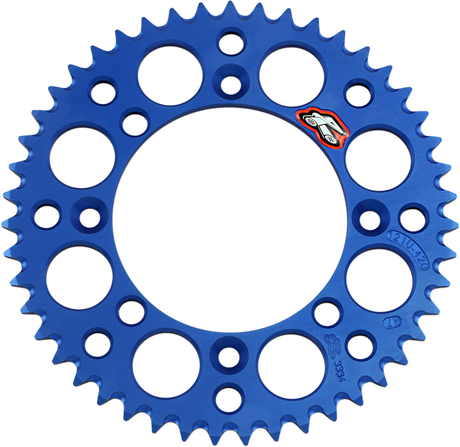 RENTHAL Sprocket - Yamaha - Blue - 47 Tooth 121U-420-47GBBU - Cycle City Outdoors