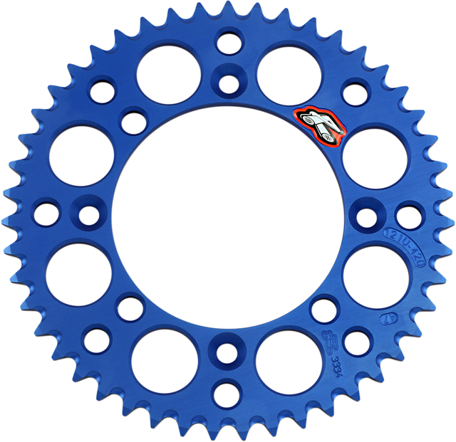 RENTHAL Sprocket - Yamaha - Blue - 47 Tooth 121U-420-47GBBU - Cycle City Outdoors