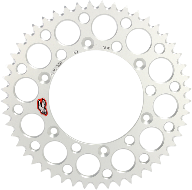 RENTHAL Sprocket - Suzuki - 49-Tooth 123U-520-49GYSI - Cycle City Outdoors
