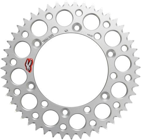 RENTHAL Sprocket - Rear - 47 Tooth 150U-520-47GBSI - Cycle City Outdoors