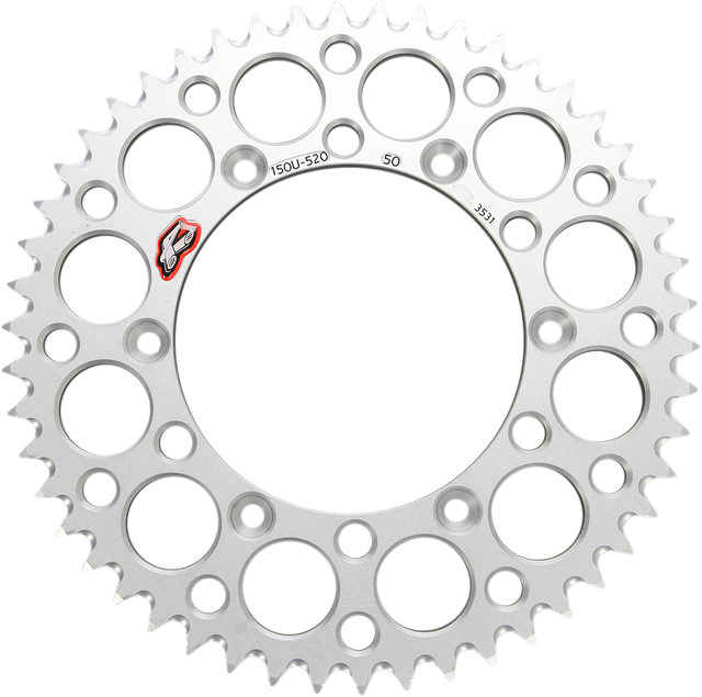 RENTHAL Sprocket - Rear - 50 Tooth 150U-520-50GBSI - Cycle City Outdoors
