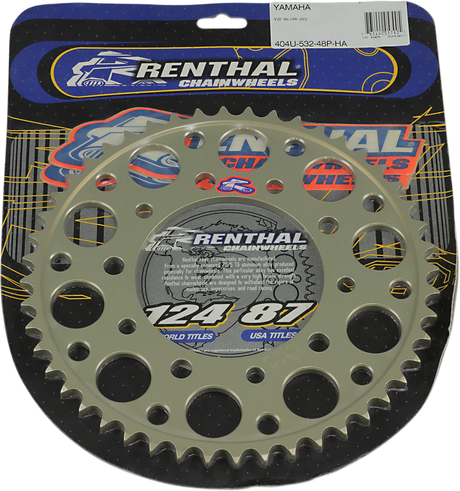 RENTHAL Sprocket - Yamaha - 48 Tooth 404U-532-48-HA - Cycle City Outdoors