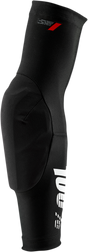 100% Teratec Elbow Guards - Black - Large 70002-00003
