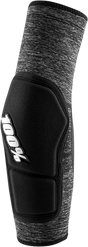 100% Ridecamp Elbow Guards - Heather Gray/Black - Medium 70000-00006