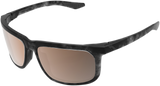 100% Hakan Sunglasses - Black Havana - Bronze 61036-259-73