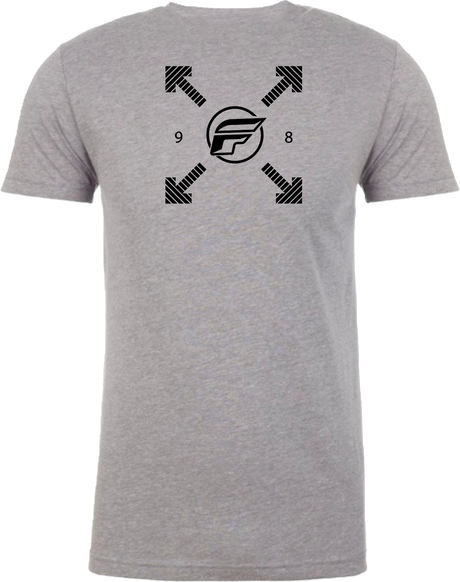 Youth Fly Lost Tee Dark Grey Heather Yl - Cycle City Outdoors